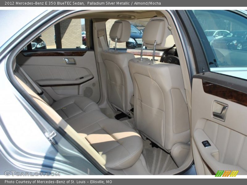 Palladium Silver Metallic / Almond/Mocha 2012 Mercedes-Benz E 350 BlueTEC Sedan