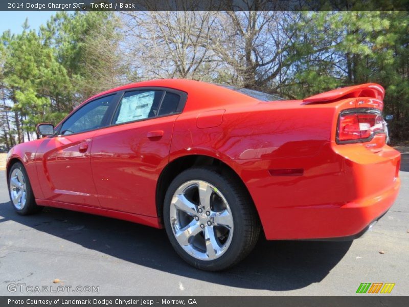 TorRed / Black 2014 Dodge Charger SXT