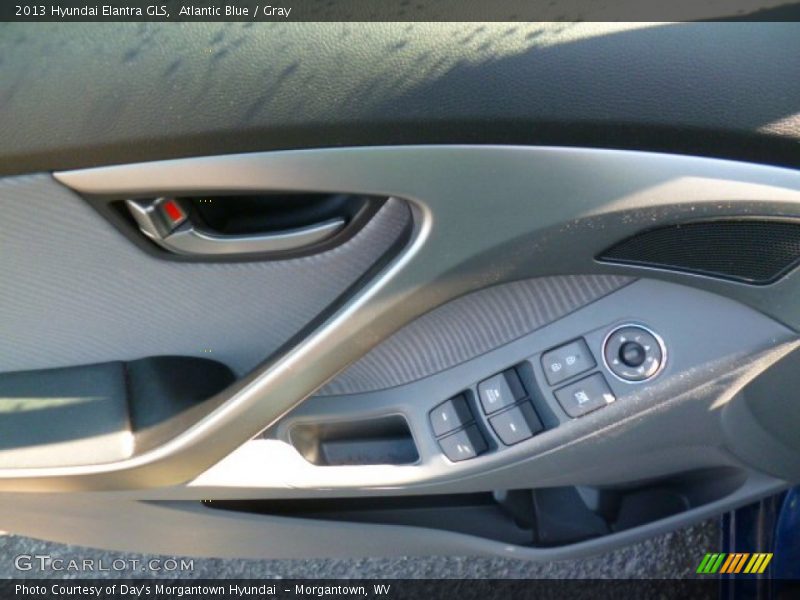 Atlantic Blue / Gray 2013 Hyundai Elantra GLS