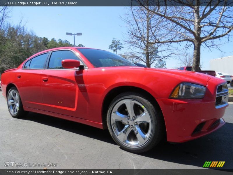 TorRed / Black 2014 Dodge Charger SXT