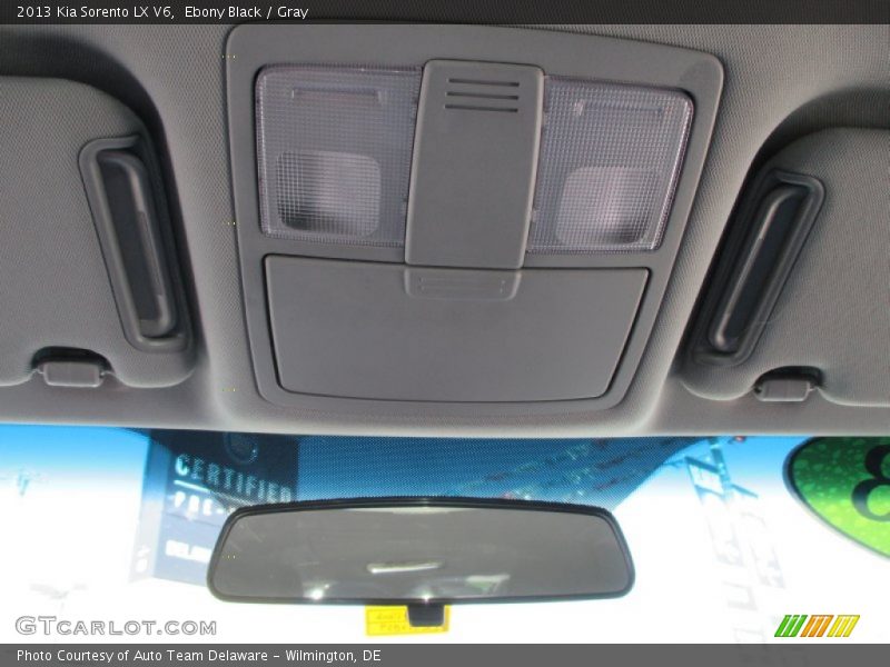 Ebony Black / Gray 2013 Kia Sorento LX V6