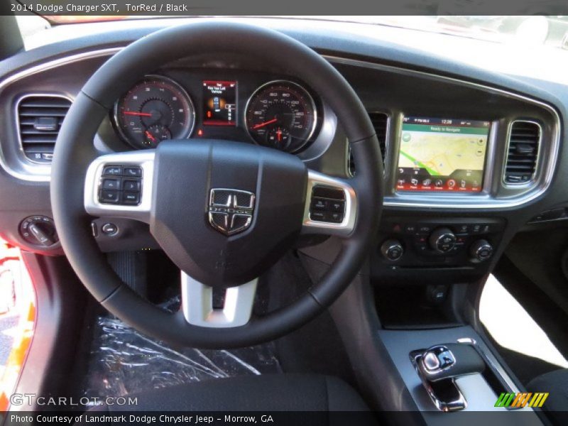 TorRed / Black 2014 Dodge Charger SXT