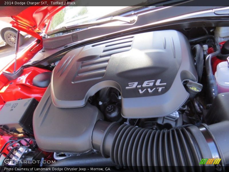 TorRed / Black 2014 Dodge Charger SXT