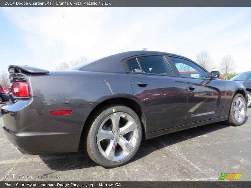 Granite Crystal Metallic / Black 2014 Dodge Charger SXT