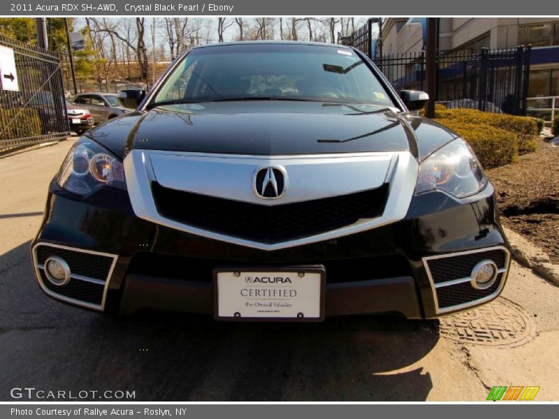 Crystal Black Pearl / Ebony 2011 Acura RDX SH-AWD