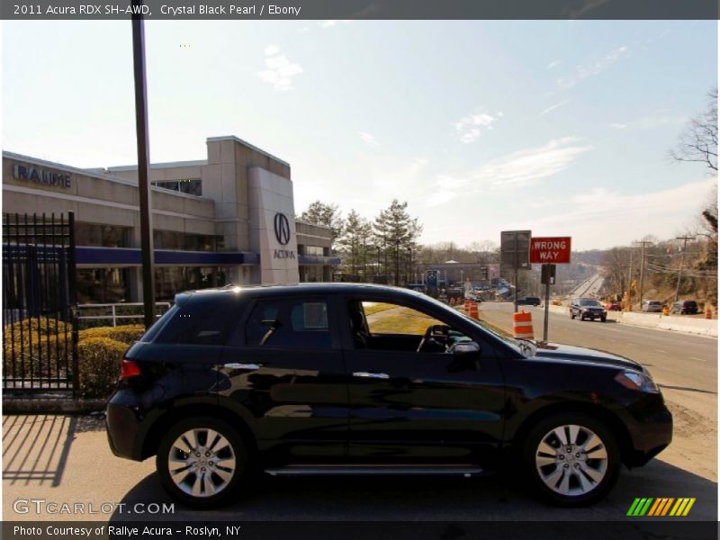 Crystal Black Pearl / Ebony 2011 Acura RDX SH-AWD
