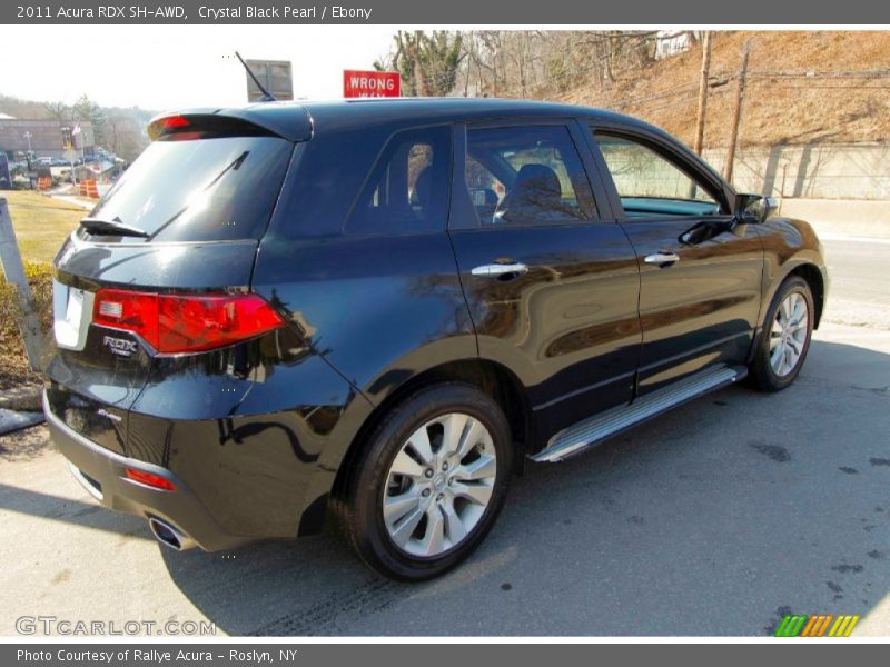 Crystal Black Pearl / Ebony 2011 Acura RDX SH-AWD