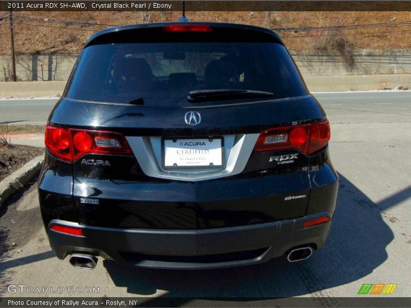 Crystal Black Pearl / Ebony 2011 Acura RDX SH-AWD