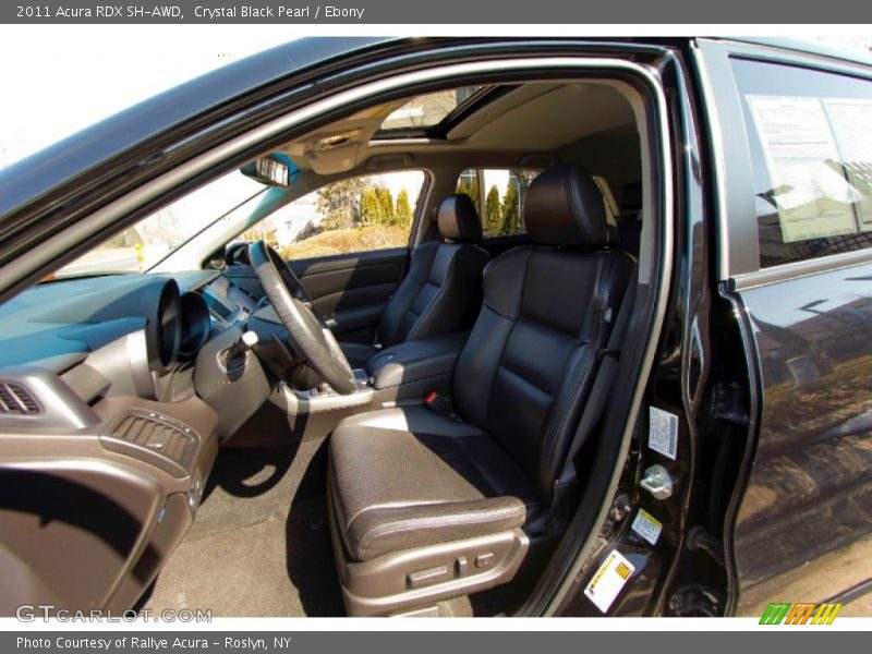 Crystal Black Pearl / Ebony 2011 Acura RDX SH-AWD