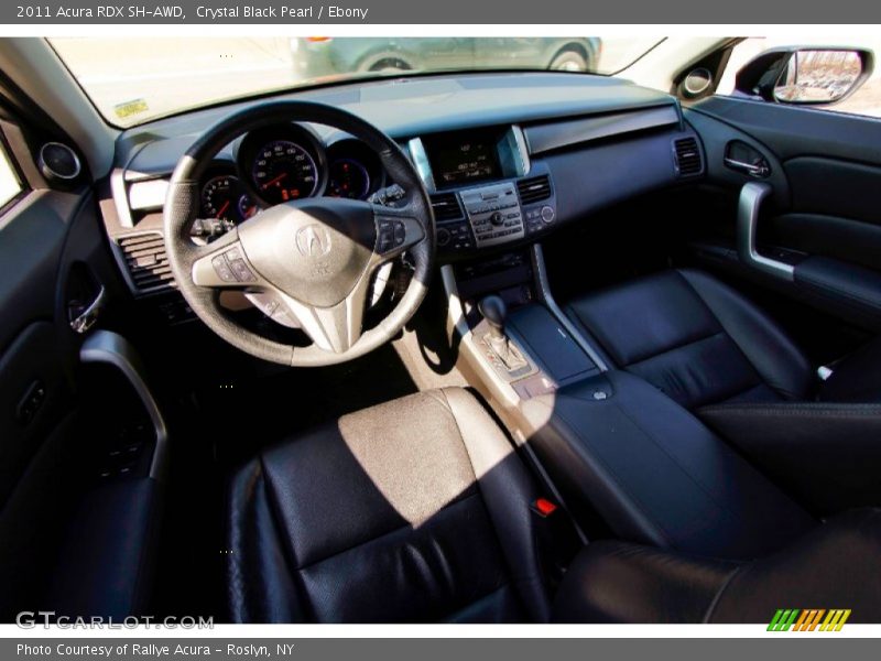 Crystal Black Pearl / Ebony 2011 Acura RDX SH-AWD