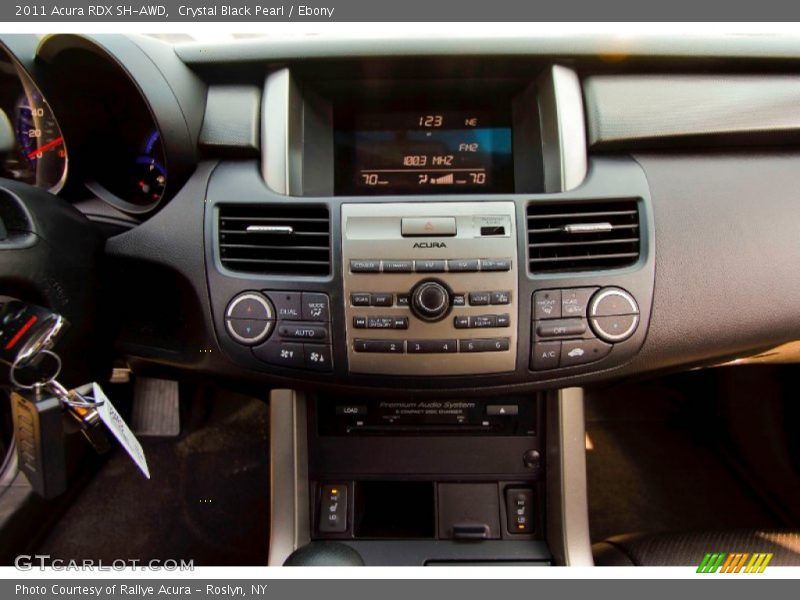 Crystal Black Pearl / Ebony 2011 Acura RDX SH-AWD