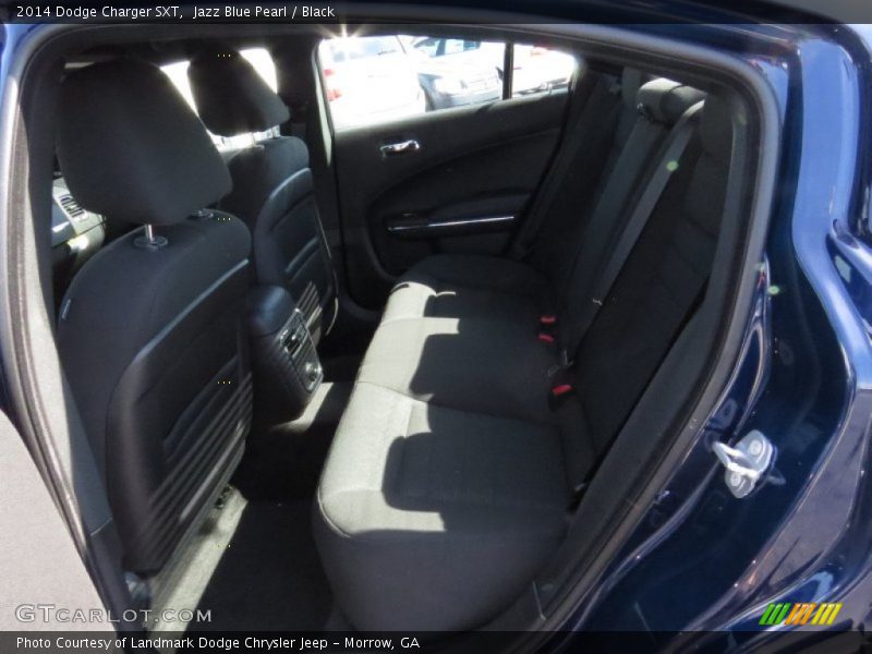 Jazz Blue Pearl / Black 2014 Dodge Charger SXT