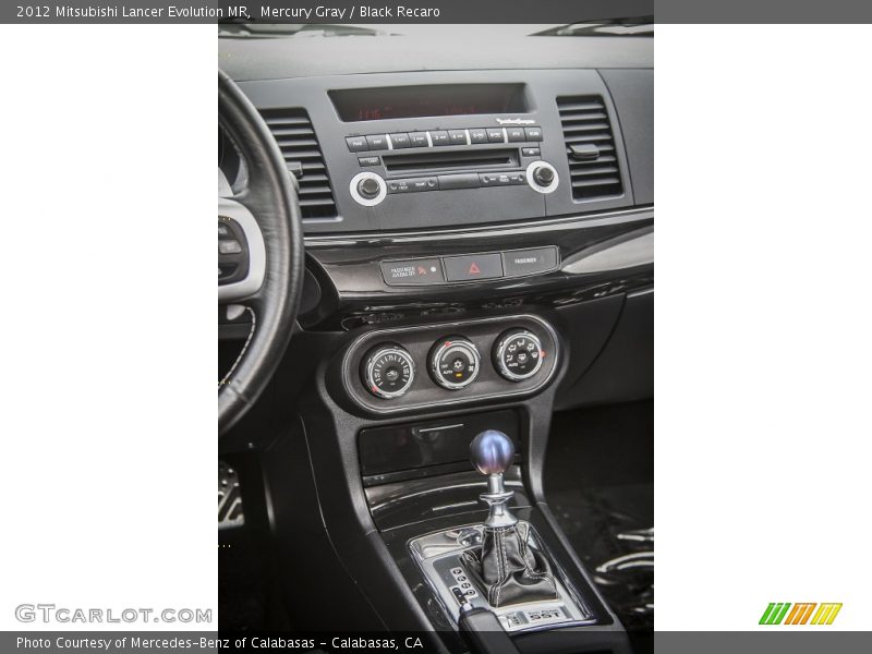 Controls of 2012 Lancer Evolution MR