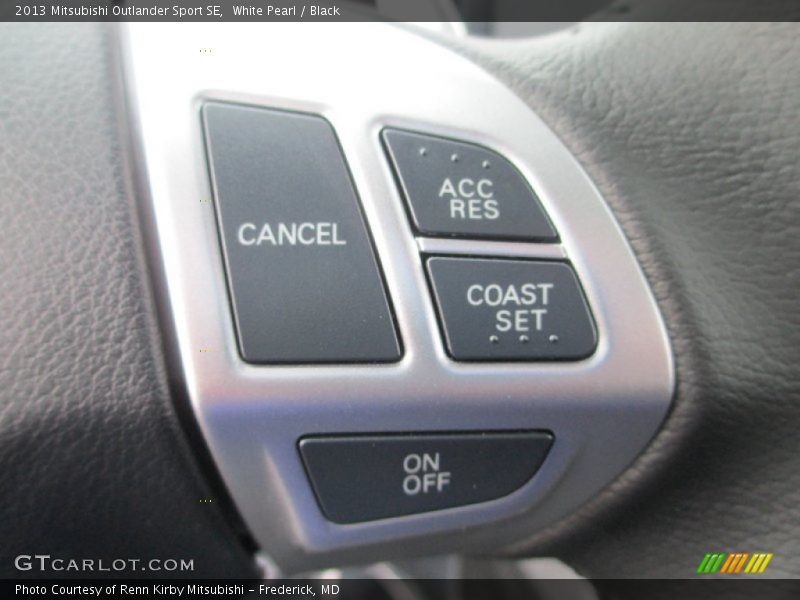 Controls of 2013 Outlander Sport SE