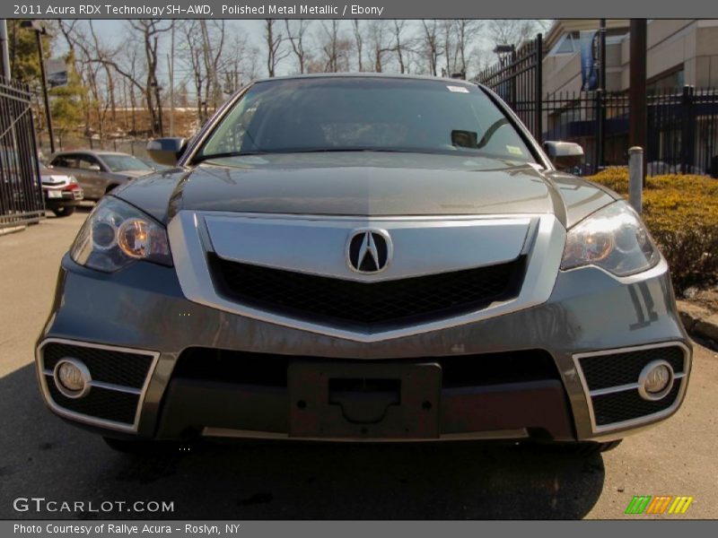 Polished Metal Metallic / Ebony 2011 Acura RDX Technology SH-AWD