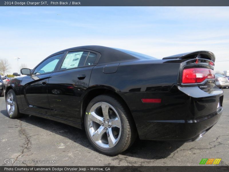 Pitch Black / Black 2014 Dodge Charger SXT