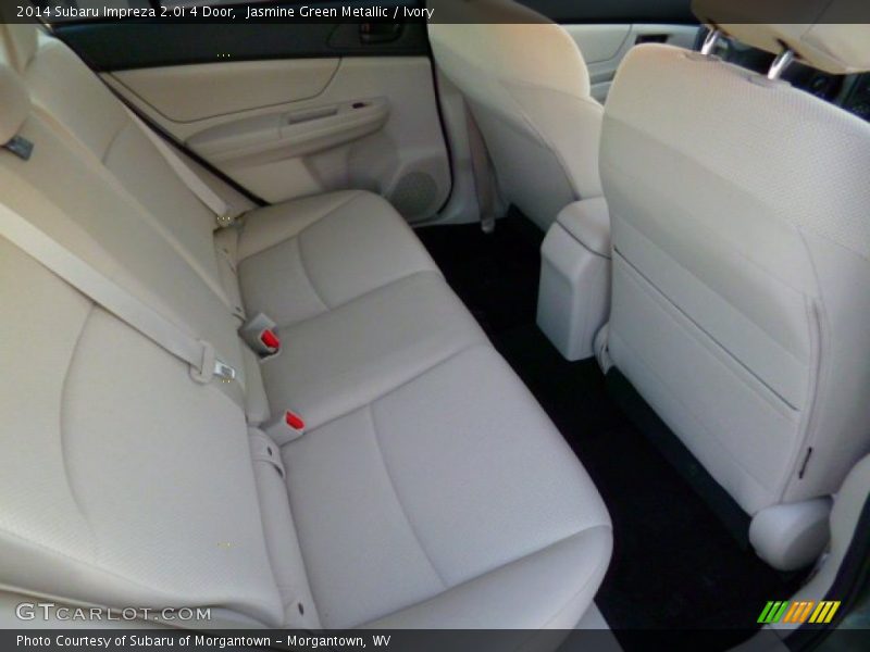 Jasmine Green Metallic / Ivory 2014 Subaru Impreza 2.0i 4 Door