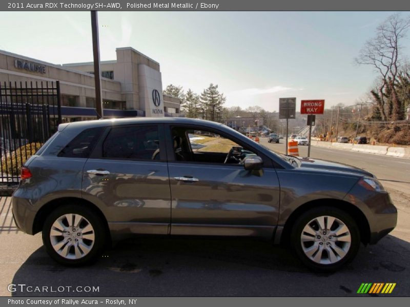 Polished Metal Metallic / Ebony 2011 Acura RDX Technology SH-AWD