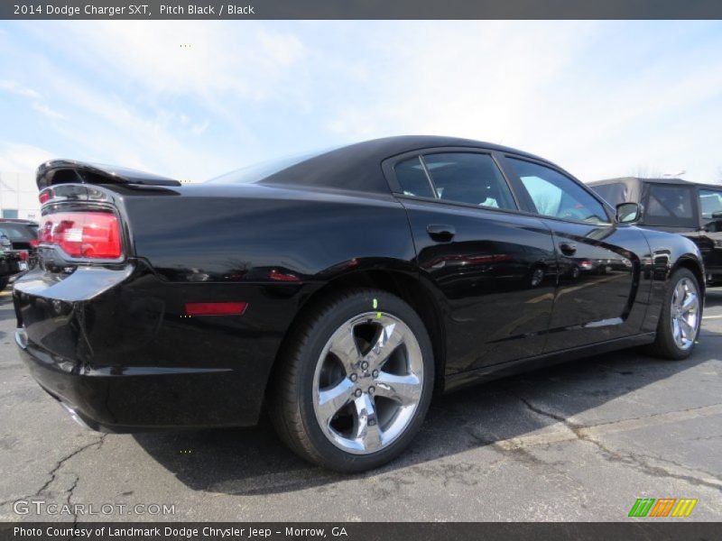 Pitch Black / Black 2014 Dodge Charger SXT
