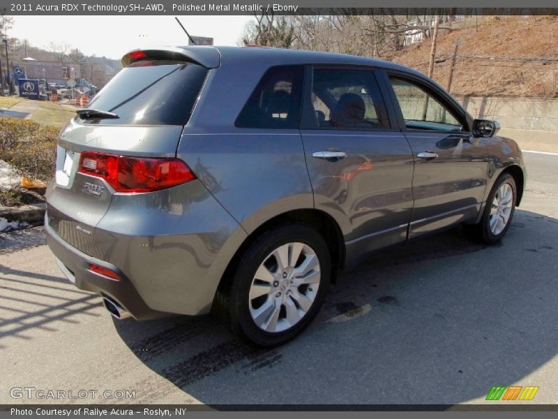 Polished Metal Metallic / Ebony 2011 Acura RDX Technology SH-AWD