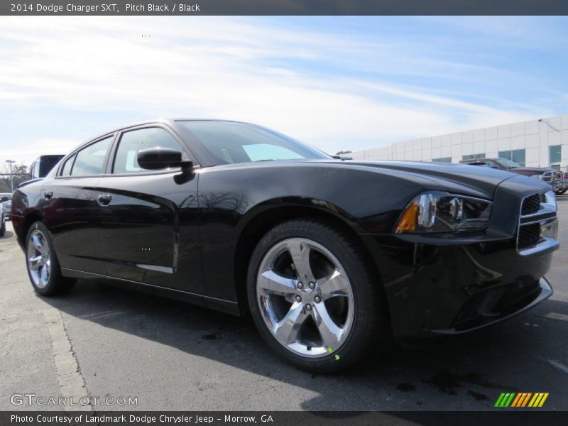 Pitch Black / Black 2014 Dodge Charger SXT