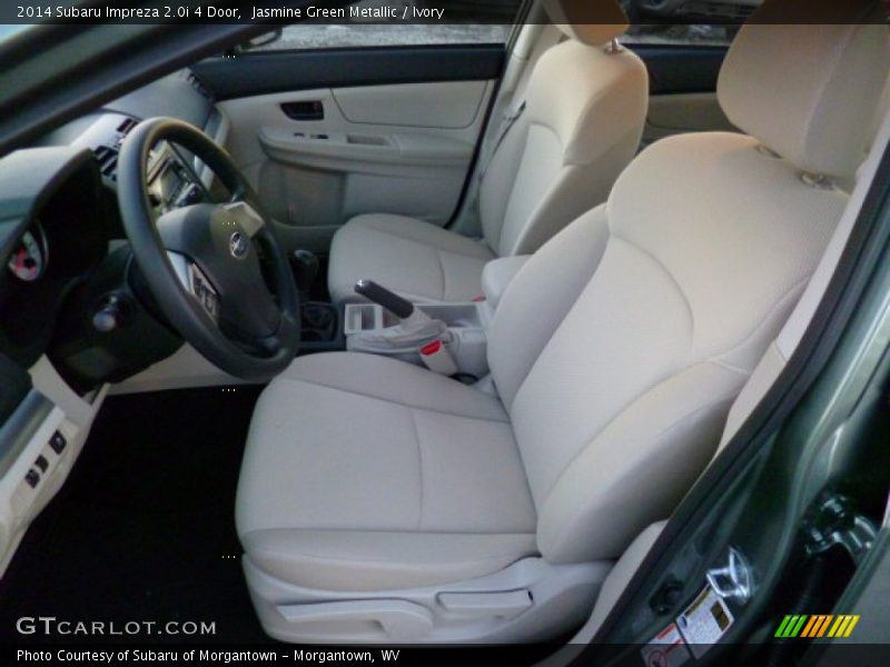  2014 Impreza 2.0i 4 Door Ivory Interior