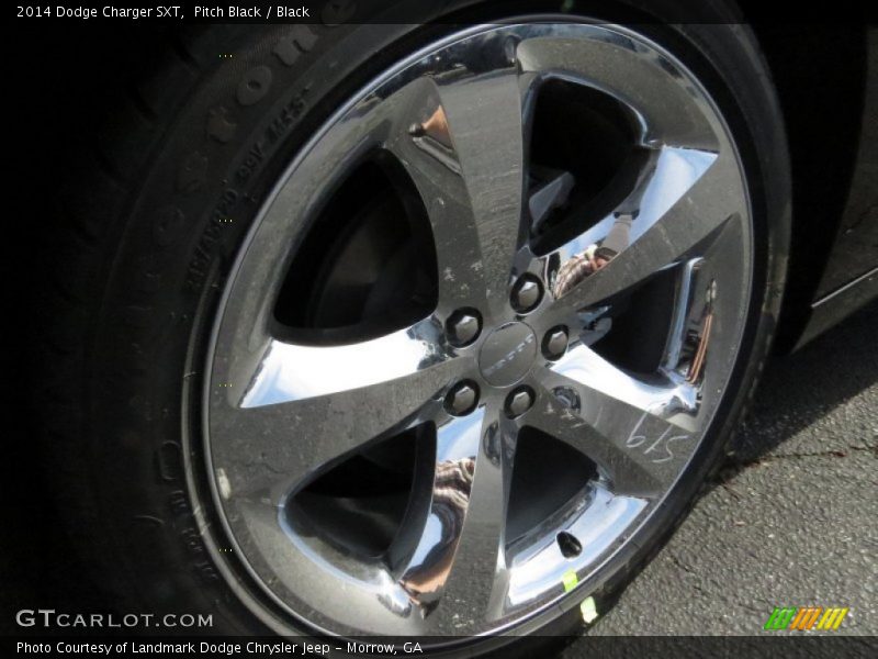 Pitch Black / Black 2014 Dodge Charger SXT