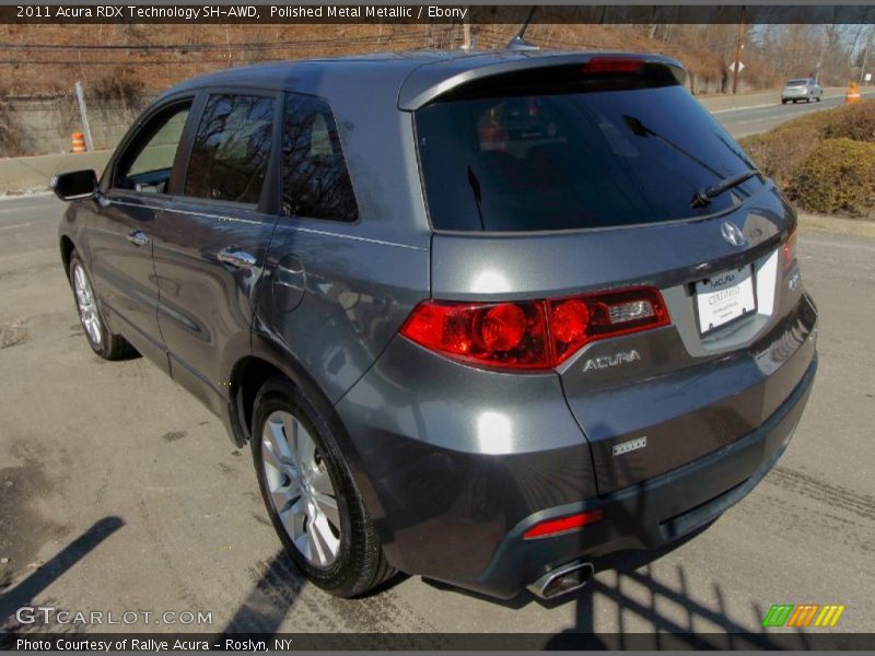 Polished Metal Metallic / Ebony 2011 Acura RDX Technology SH-AWD