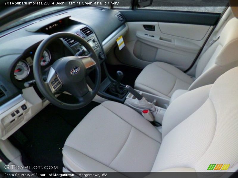  2014 Impreza 2.0i 4 Door Ivory Interior