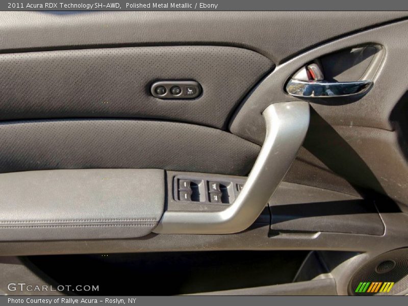 Polished Metal Metallic / Ebony 2011 Acura RDX Technology SH-AWD