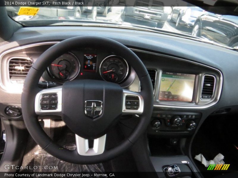 Pitch Black / Black 2014 Dodge Charger SXT