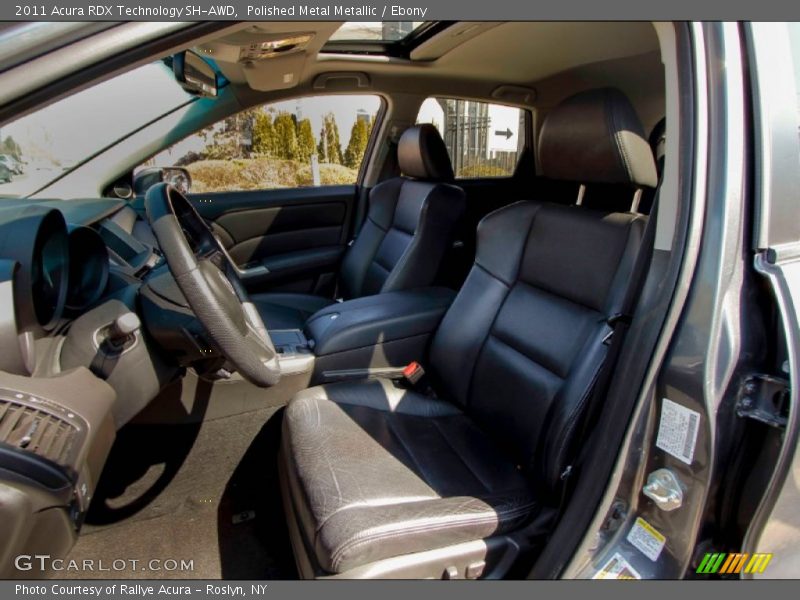 Polished Metal Metallic / Ebony 2011 Acura RDX Technology SH-AWD