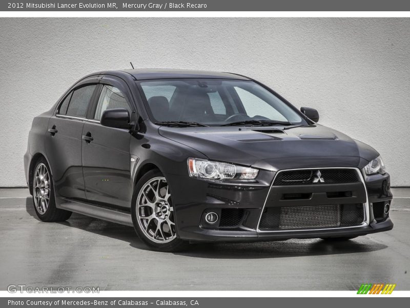 Front 3/4 View of 2012 Lancer Evolution MR