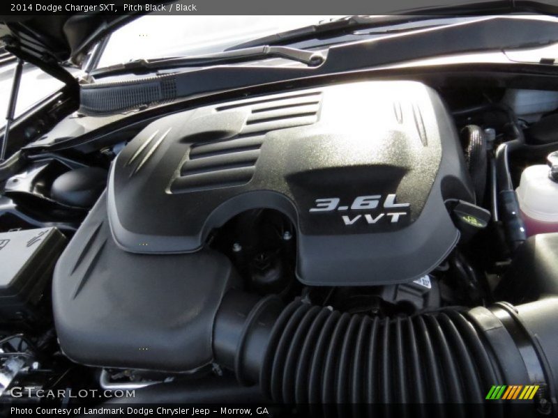 Pitch Black / Black 2014 Dodge Charger SXT