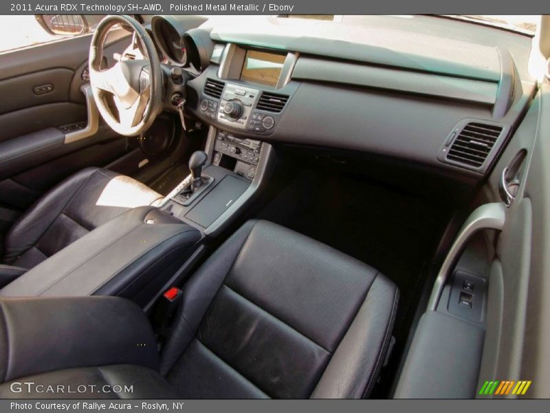 Polished Metal Metallic / Ebony 2011 Acura RDX Technology SH-AWD