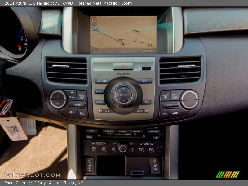 Polished Metal Metallic / Ebony 2011 Acura RDX Technology SH-AWD
