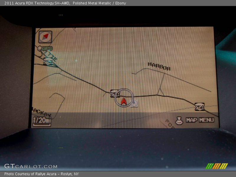 Polished Metal Metallic / Ebony 2011 Acura RDX Technology SH-AWD