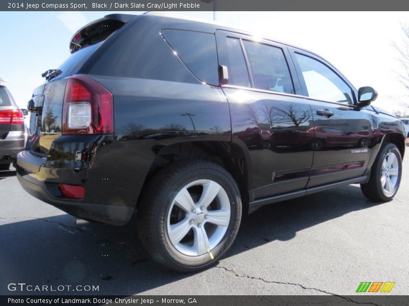 Black / Dark Slate Gray/Light Pebble 2014 Jeep Compass Sport