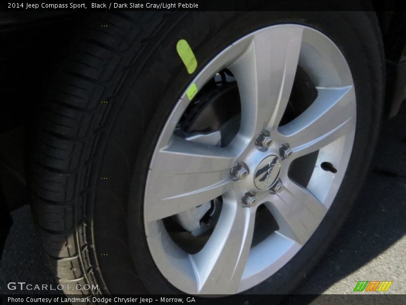 Black / Dark Slate Gray/Light Pebble 2014 Jeep Compass Sport