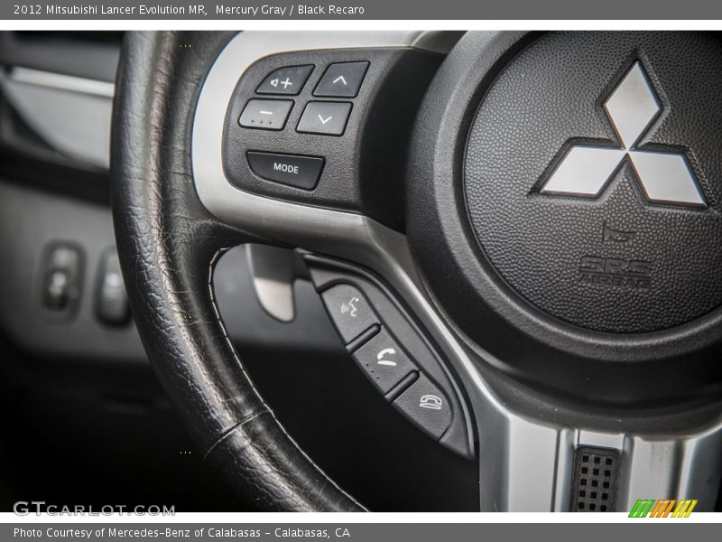 Controls of 2012 Lancer Evolution MR
