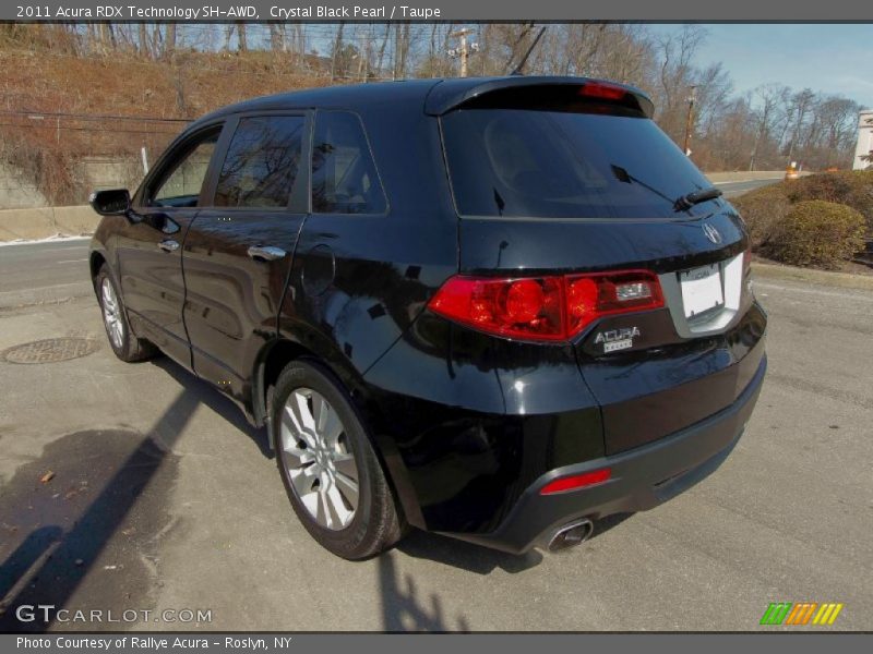 Crystal Black Pearl / Taupe 2011 Acura RDX Technology SH-AWD