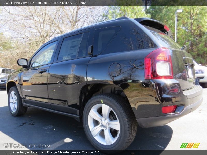 Black / Dark Slate Gray 2014 Jeep Compass Latitude