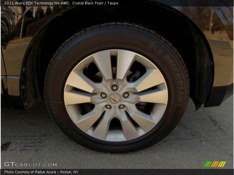 Crystal Black Pearl / Taupe 2011 Acura RDX Technology SH-AWD