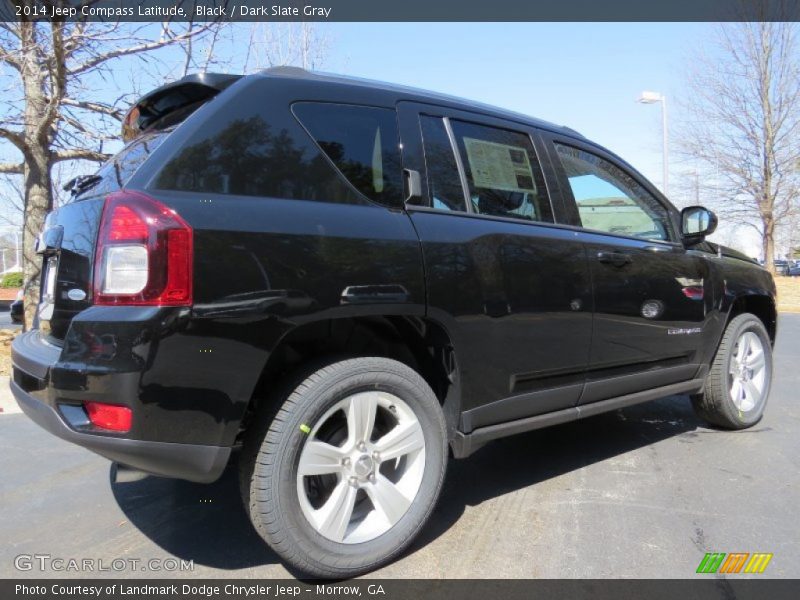 Black / Dark Slate Gray 2014 Jeep Compass Latitude