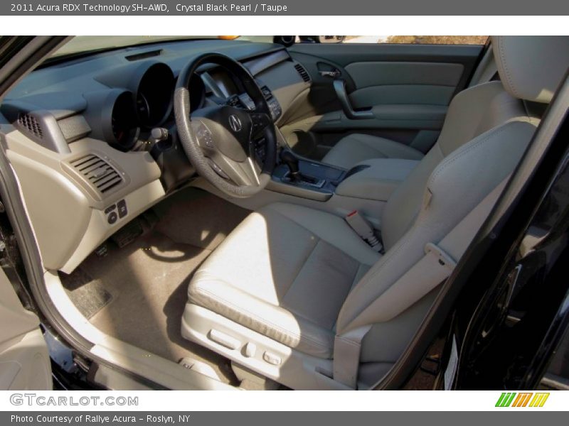 Crystal Black Pearl / Taupe 2011 Acura RDX Technology SH-AWD