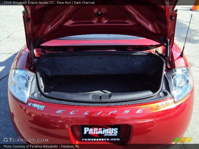 Rave Red / Dark Charcoal 2008 Mitsubishi Eclipse Spyder GT