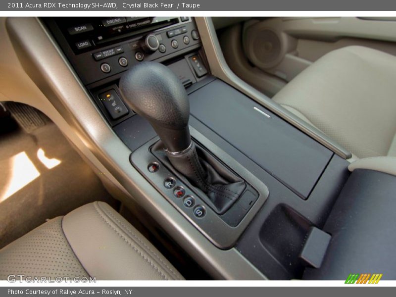 Crystal Black Pearl / Taupe 2011 Acura RDX Technology SH-AWD
