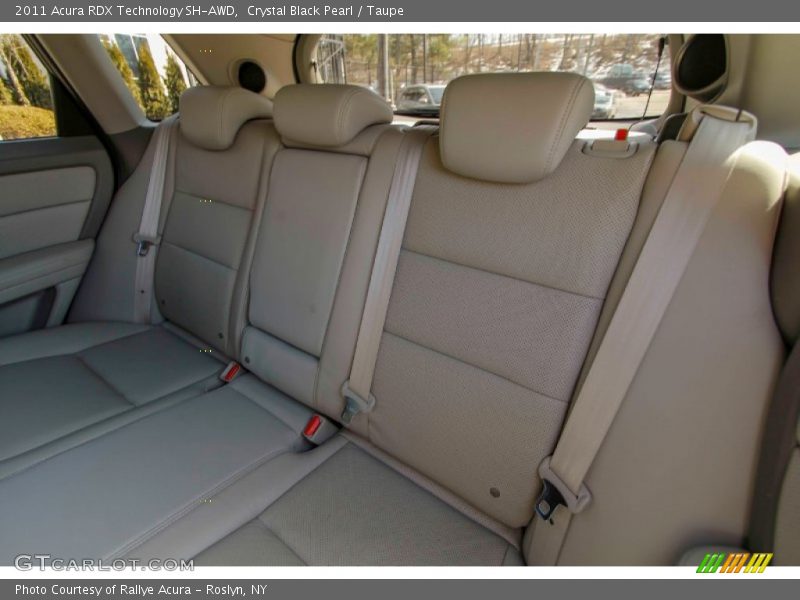 Crystal Black Pearl / Taupe 2011 Acura RDX Technology SH-AWD