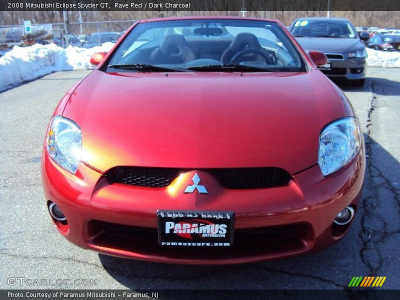 Rave Red / Dark Charcoal 2008 Mitsubishi Eclipse Spyder GT