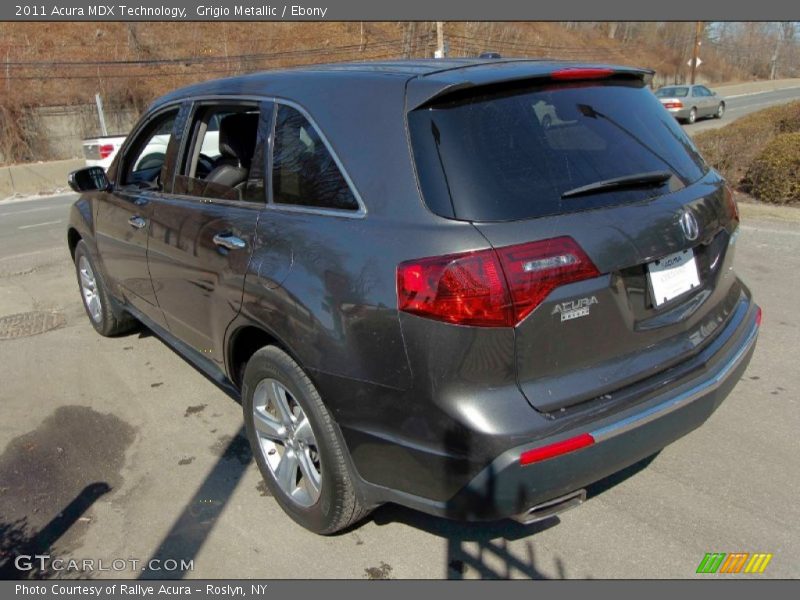 Grigio Metallic / Ebony 2011 Acura MDX Technology